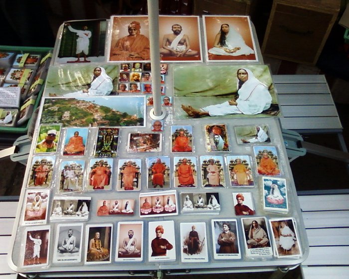 Photo stall in Public Celebration'2010 at Belur math