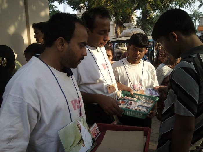 Photo stall in Public Celebration'2010 at Belur math