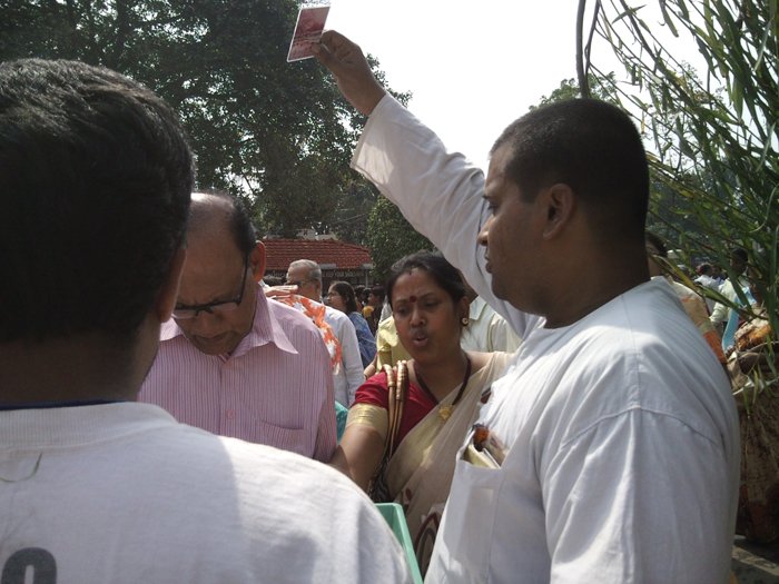 Photo stall in Public Celebration'2010 at Belur math