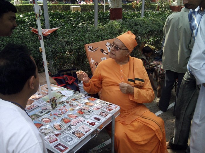 Photo stall in Public Celebration'2010 at Belur math