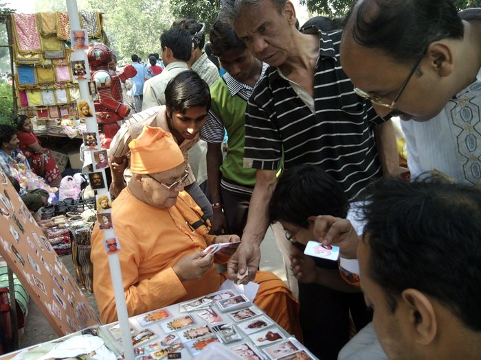 Photo stall in Public Celebration'2010 at Belur math