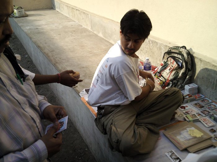 Photo stall in Public Celebration'2010 at Belur math