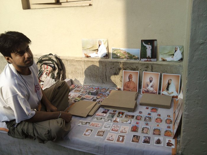 Photo stall in Public Celebration'2010 at Belur math